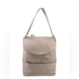 Shinola leather convertible backpack with shoulder strap